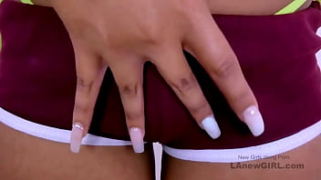 Sweet latina babe got seduced by the prodcuer