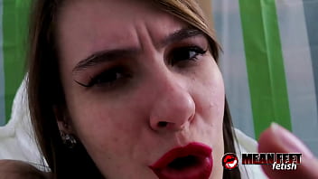 Horny babe ziva fey teases her big boobs on cam