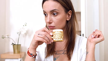 Insatiable mary frost enjoys strap on dp fuck fest with her husband and housemate gp3004