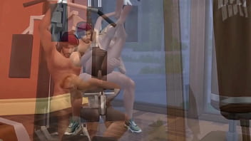 Hot sex scene sims 4 after the exercise