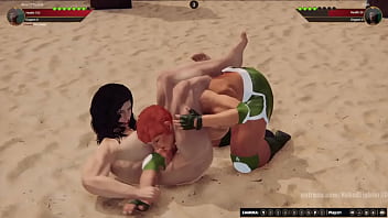 Aine vs joan nf3d mma combat