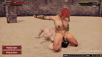 Aine vs joan nf3d mma combat