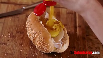 Slut's pussy played by master