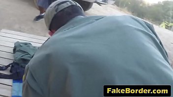 Two chicks pounded with fat cock