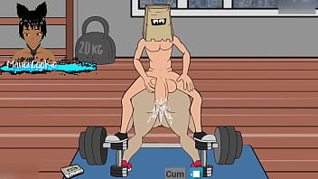 Fuckerman series time to exercise with sex in the sex gym
