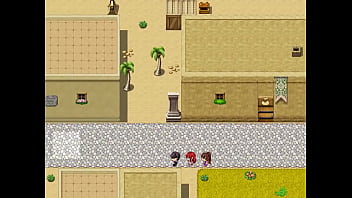 Harem in another world hentai game ep 34 his best friend is getting all wet under the outdoor rain