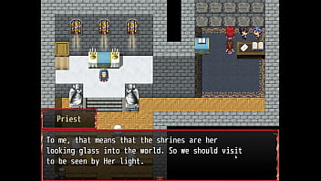 Harem in another world hentai game ep 34 his best friend is getting all wet under the outdoor rain