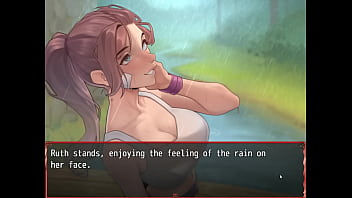 Harem in another world hentai game ep 34 his best friend is getting all wet under the outdoor rain