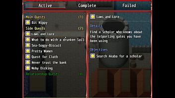 Harem in another world hentai game ep 34 his best friend is getting all wet under the outdoor rain