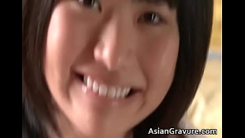 Beautiful oriental teen have fun