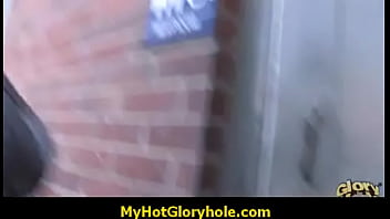 Gloryhole cock blowjob 16