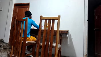 Sheikh's friend fucks waitress tableside forbidden sex in restaurant