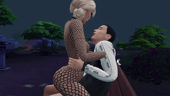 A young couple decided to experiment and have sex in the park hot with big ass