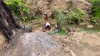 Ass worship dicked a bitch outdoor