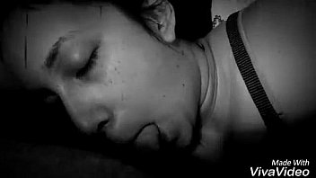 Early morning head cum on stomach