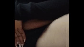 Indian hot wife playing with boobs