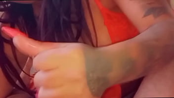 Squirting no pau do negão dotado