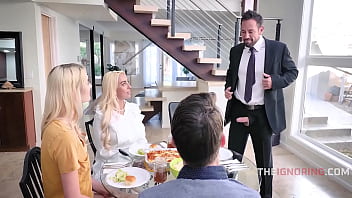 Step family dinner orgy time kenna james kylie kingston johnny castle rion king