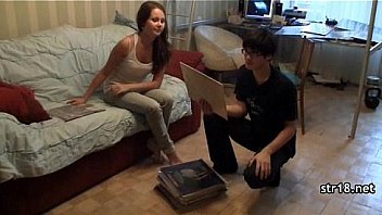 Slut can barely fit it in her mouth