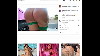 Big ass andando pela rua