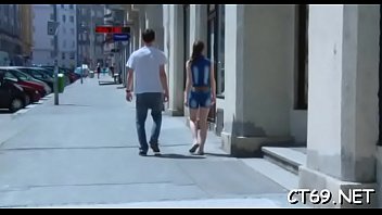 The thick erected cock delivers plenty of orgasms to a ribald slut