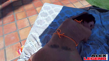 A fat dick fills slim milf shay sights' cunt with warm cum