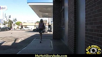 Gorgeous ebony blowjob 21