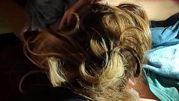 Roommate came home & woke me up with head