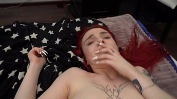 We should actually be studying but instead we fuck hard no condom creampie