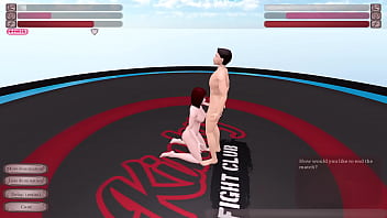 Kinky fight club sexy slut milks man and wins sexfight