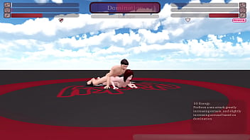 Kinky fight club sexy slut milks man and wins sexfight