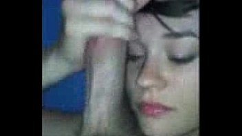 Beauty girl blowjob and facial pov amateur