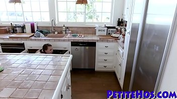 Little teen whore rides black cock