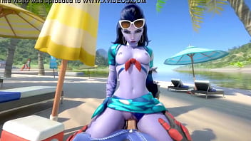 Widowmaker having fun in the sun