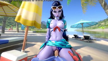 Widowmaker having fun in the sun