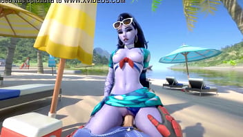 Widowmaker having fun in the sun