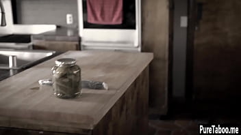 Sexy brunette fucked in an asshole