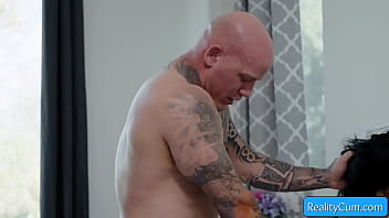 Hot busty slut loves big dick from behind and enjoy it rough