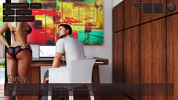 Peeping on hot sexy maid while she was masturbating in her room living with temptation