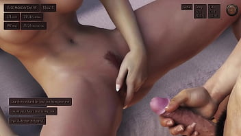 Peeping on hot sexy maid while she was masturbating in her room living with temptation