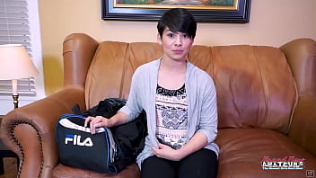 Skinny brunette hottie jae scott rides a cock in different deep positions