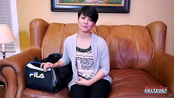 Skinny brunette hottie jae scott rides a cock in different deep positions