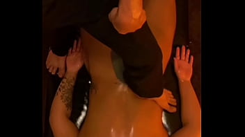 Massagem sensível e gostosa