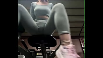 Public fucking in the gym