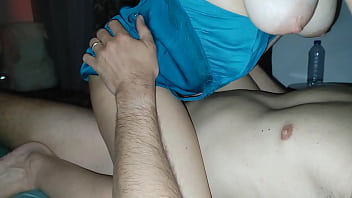 Wife enjoying friend cock