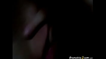 Teen with huge natural tits masturbate on webcam