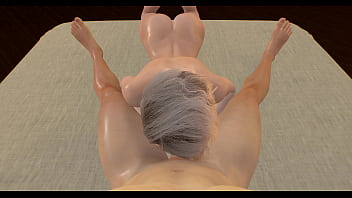 Deepthroat pov blowjob busty blonde face fucking teaser