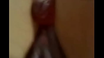 Milf masturbating with a dildo in ass