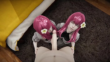 Nier automata devola & popola blowjob
