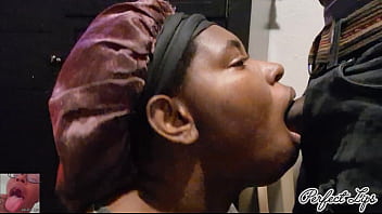 Made him cum in my mouth before he went to work